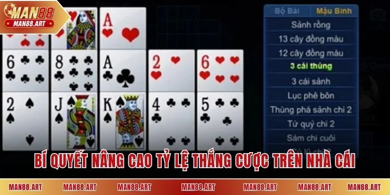 Bí quyết nâng cao tỷ lệ thắng cược trên nhà cái