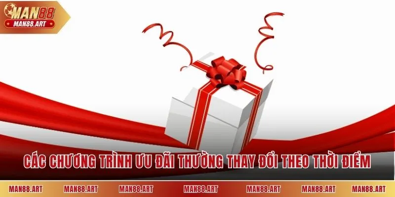 Các chương trình ưu đãi thường thay đổi theo thời điểm