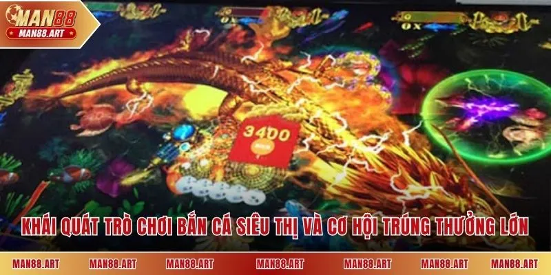 Khái quát trò chơi bắn cá siêu thị và cơ hội trúng thưởng lớn